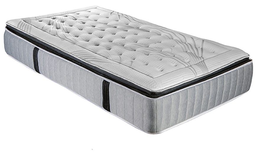 Image 4: Matelas à ressorts ensachés et en mousse à mémoire de forme