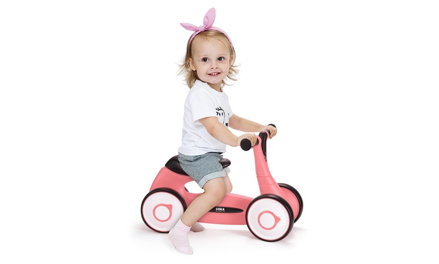 Image 17: Soka Four-Wheel Kids' Balance Bike