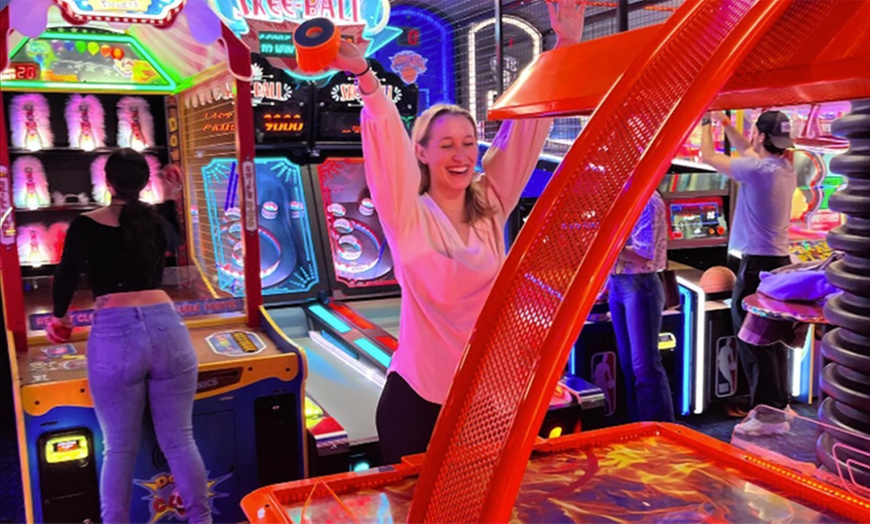 Image 6: Up to 53% Off Axe Throwing and Arcade Cards at Q-Zar