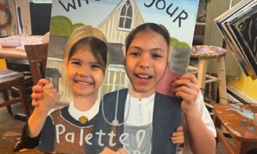 Image 2: Kids Painting Lessons: Camp-a-Little and Studio Classes Fun