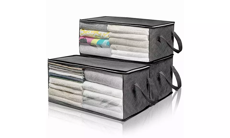 Up to Four Clothes and Linen Storage Organiser Bags