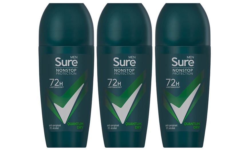 Image 2: 50ml Sure Men's Roll-On Antiperspirant Deodorant