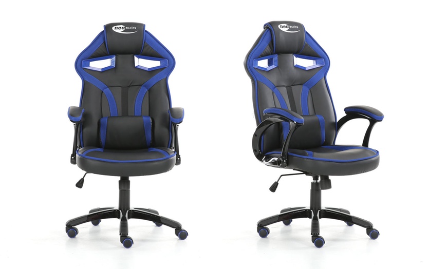 Image 2: Morpheus Racing-Style Chair