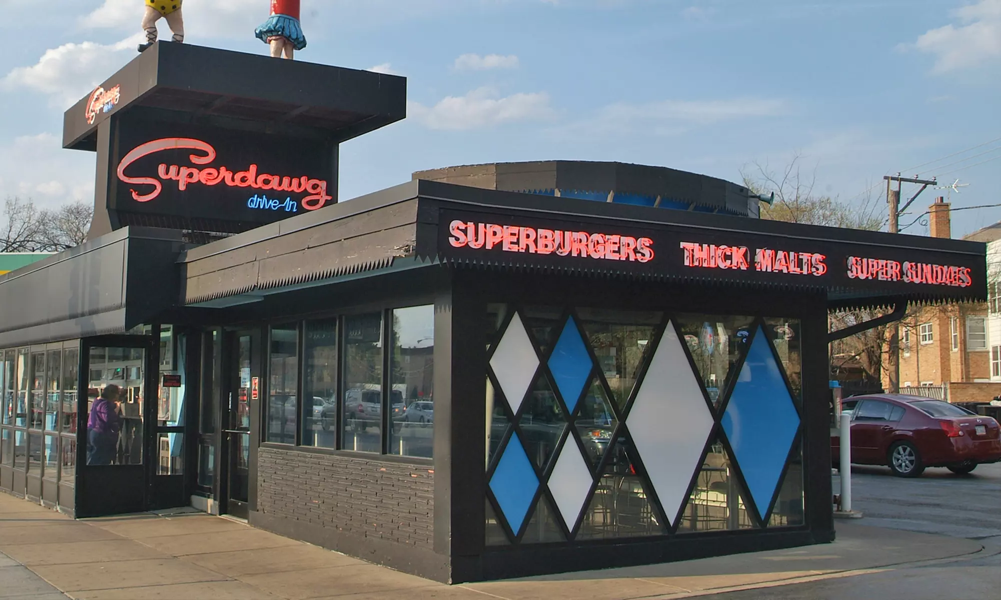 $10 for $20 Worth of Superdawgs, Sandwiches, Sides, Desserts, and More at Superdawg Drive-In - Second Medium