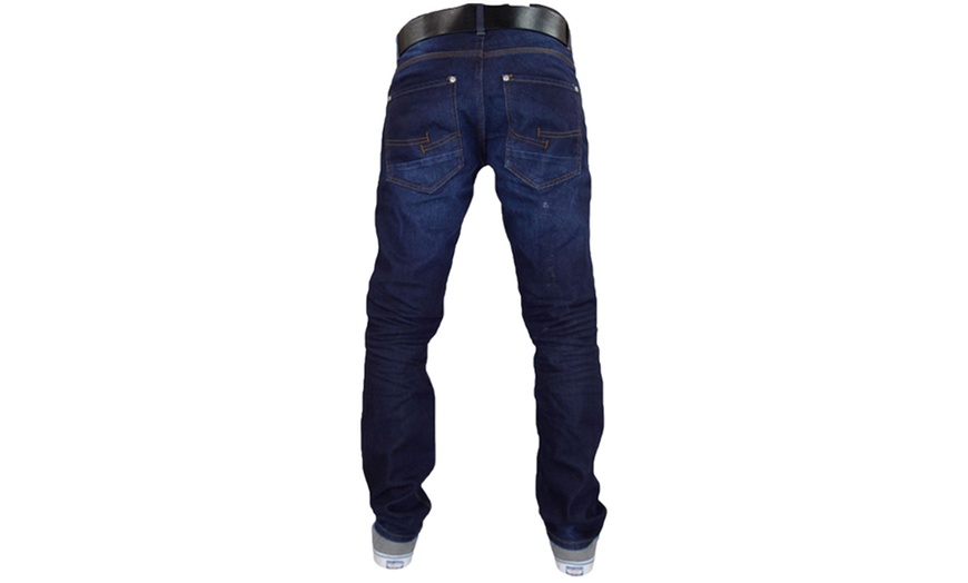 Image 9: Crosshatch Men's Denim Jeans