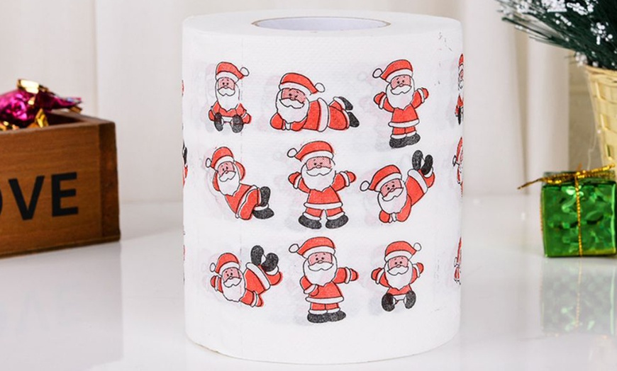 Image 19: Christmas Themed Toilet Roll Paper