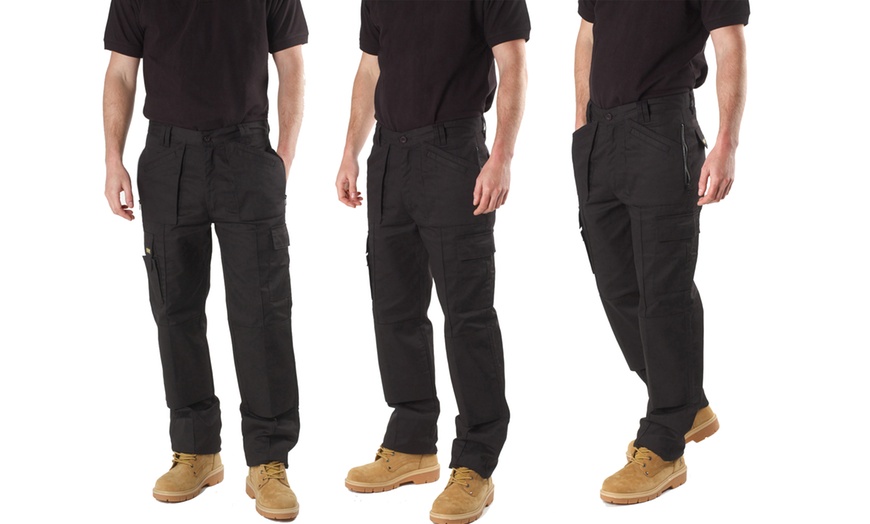 Image 4: Men's Site King Action Work Trousers