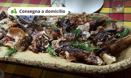 Menu tipico sardo con birra per una o 2 persone al ristorante Circolo Amici Della Sardegna. Consegna a domicilio.