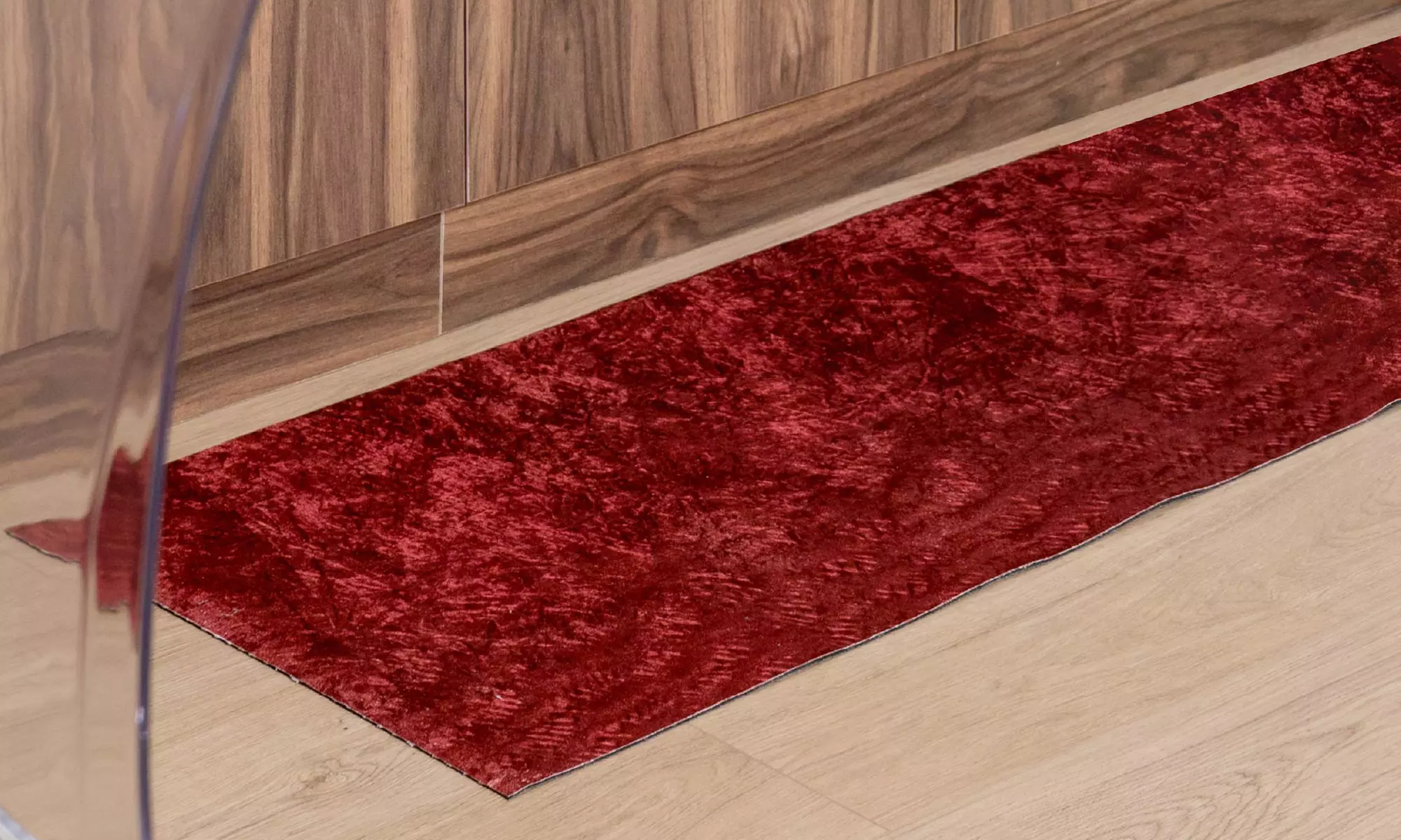 Alfombra de terciopelo elegante