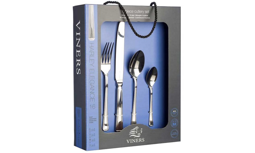 Image 3: Viners Harley Cutlery Set