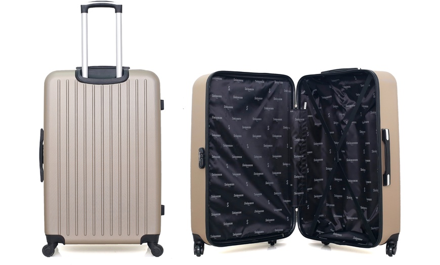 Image 25: Set of Three Suitcases