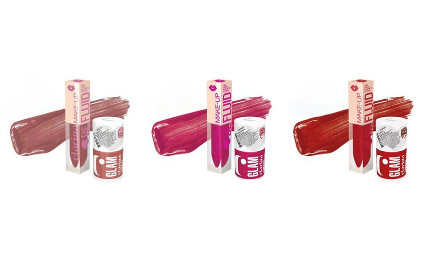 Image 1: Set con rossetto liquido e smalto effetto gel Clarissa Cosmetics