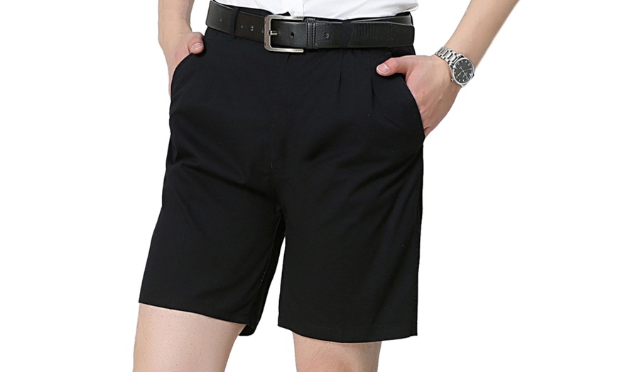 Image 8: Men's Casual Suit Shorts