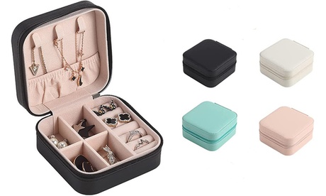 Square Shape Jewellery Travel Organiser from Groupon