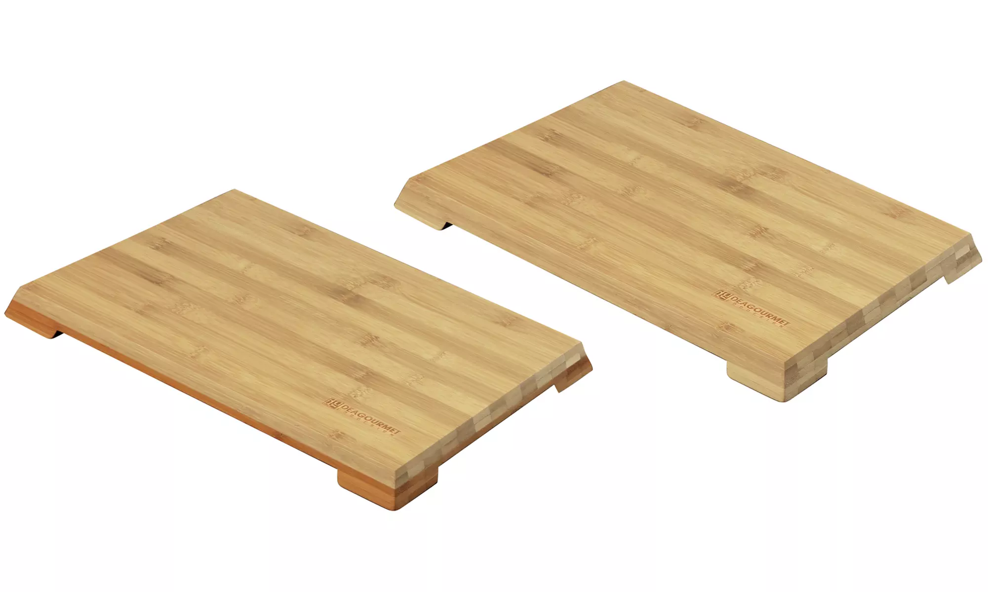 Set di 2 taglieri Deagourmet in bambù naturale - Primary Image