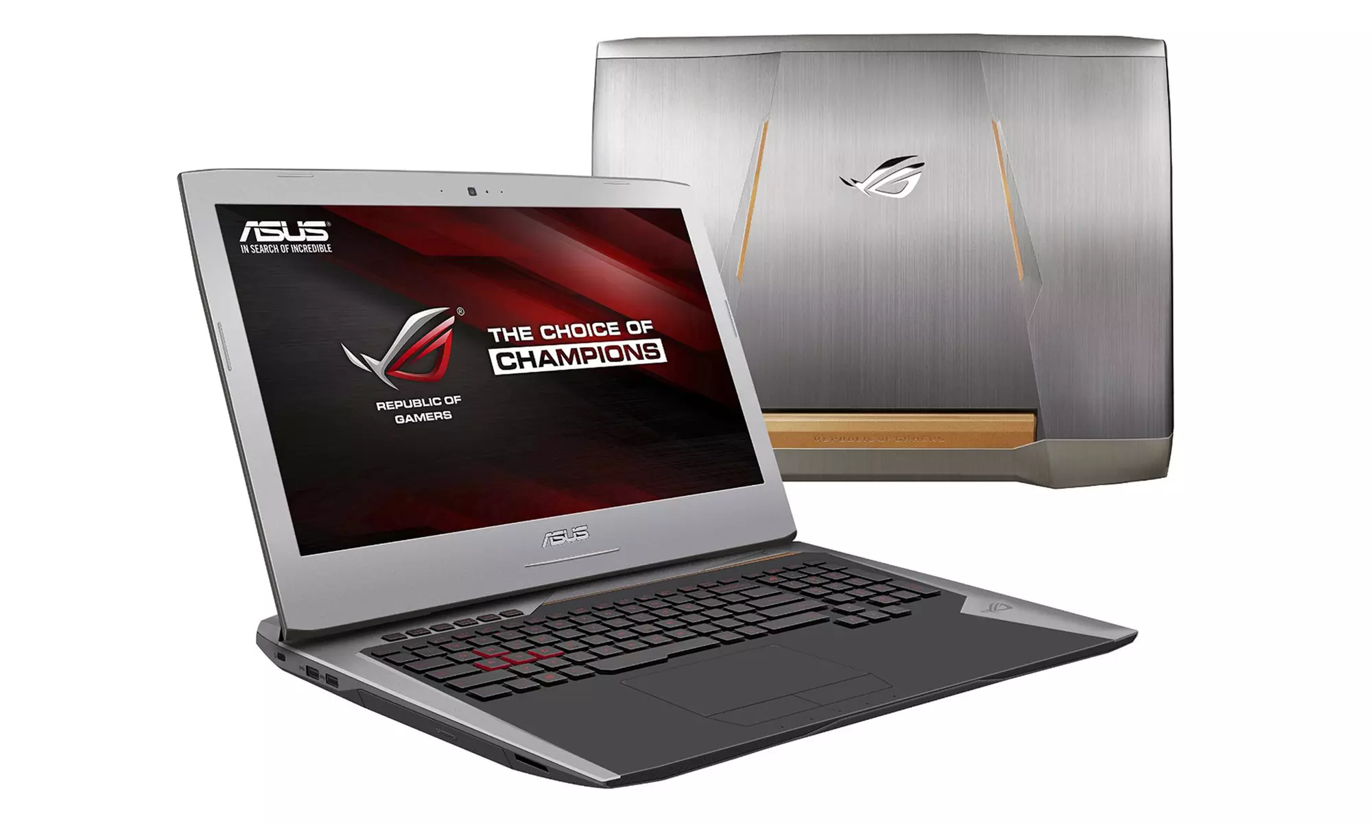 ASUS ROG 17.3" Touchscreen Gaming Laptop with 2.6GHz Intel Core Processor, 24GB RAM, Hybrid Drive, and NVIDIA Graphics - Primary Image