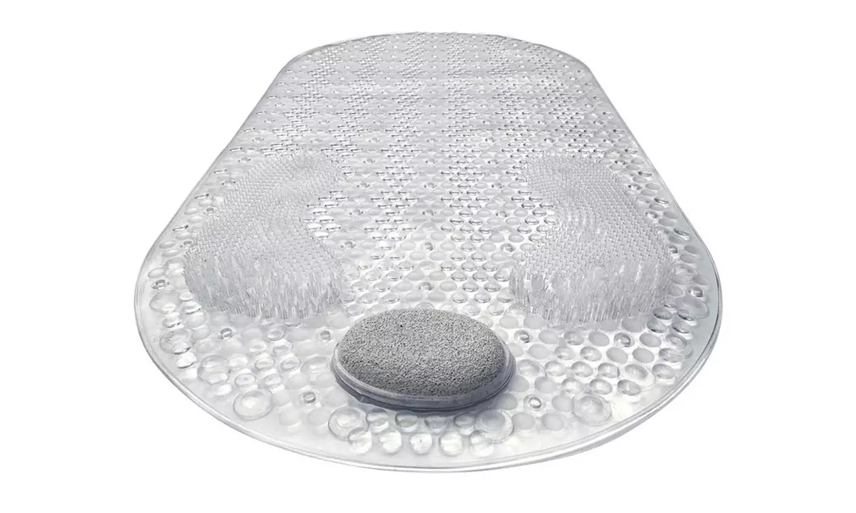 Pumice-Stone Bathtub Mat - Primary Image