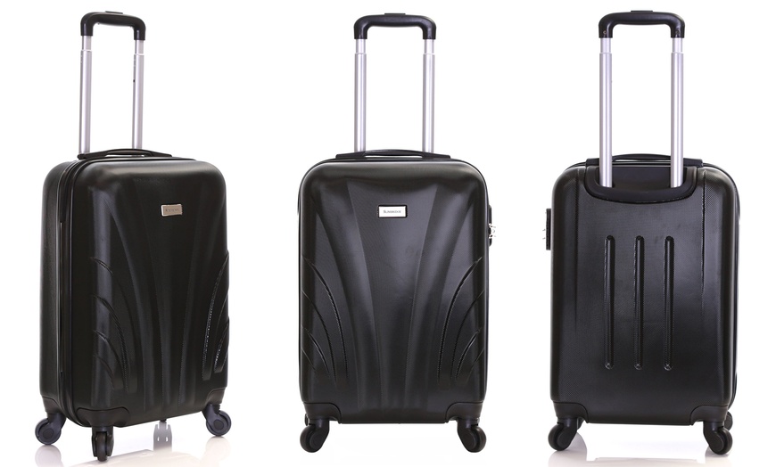 Image 3: Slimbridge Hard Carry-On Suitcase