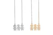 Collana con pendente a forma di bambini, disponibile in 6 modelli e 3 colori - Image 6