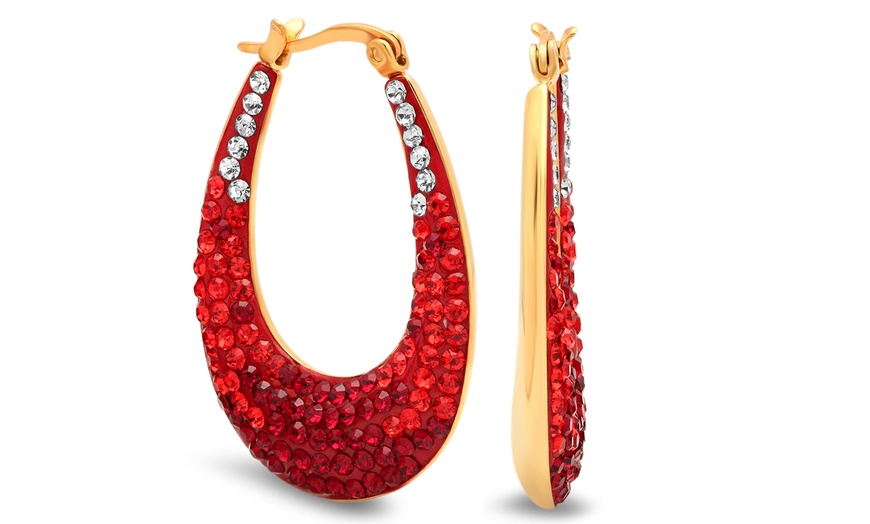 Image 20: Cristal Hoops