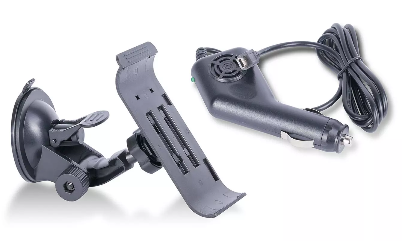 GoClever Navio 2 540 mobiles Navigationsgerät mit Weltkarte inkl. KfZ-Ladegerät und USB-Ladekabel - Second Medium