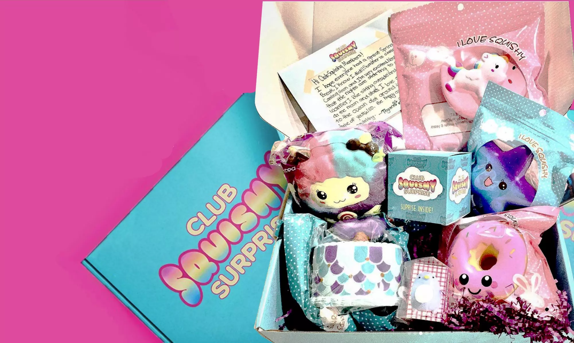 $14.50 for One-Month Club Squishy Surprise Subscription Box from Club Squishy Surprise ($29) - Primary Image