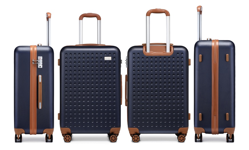 Image 23: Valise ABS avec design circulaire