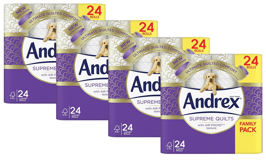 Image 11: Up to 96 Rolls of Andrex Toilet Paper