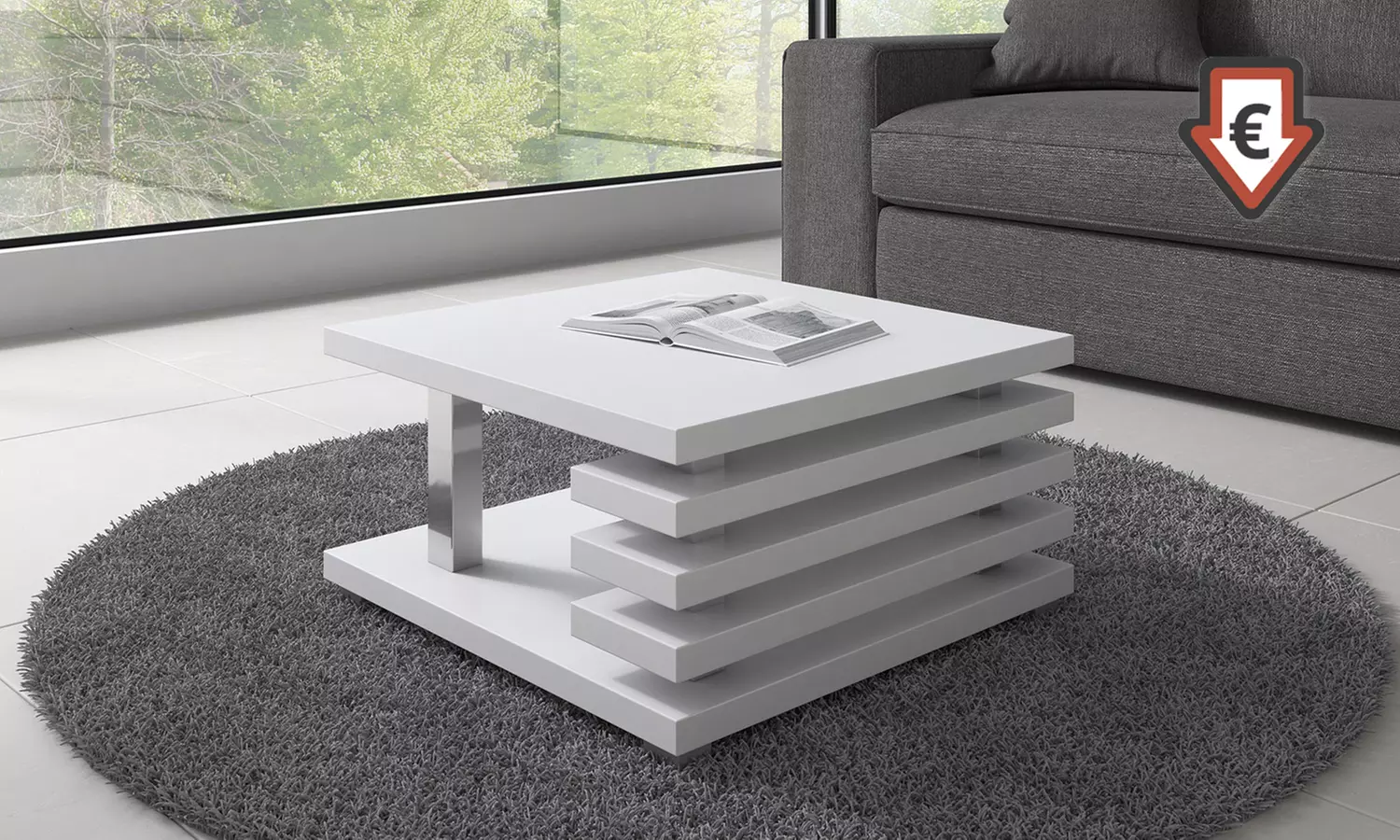 Ecom Couchtisch Oslo in der Farbe nach Wahl - Primary Image