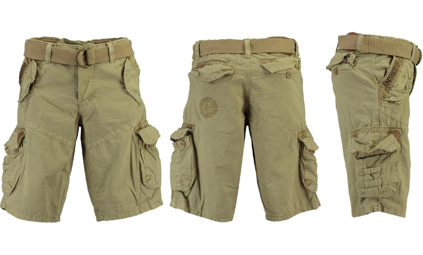 Image 3: Men's Cargo Shorts