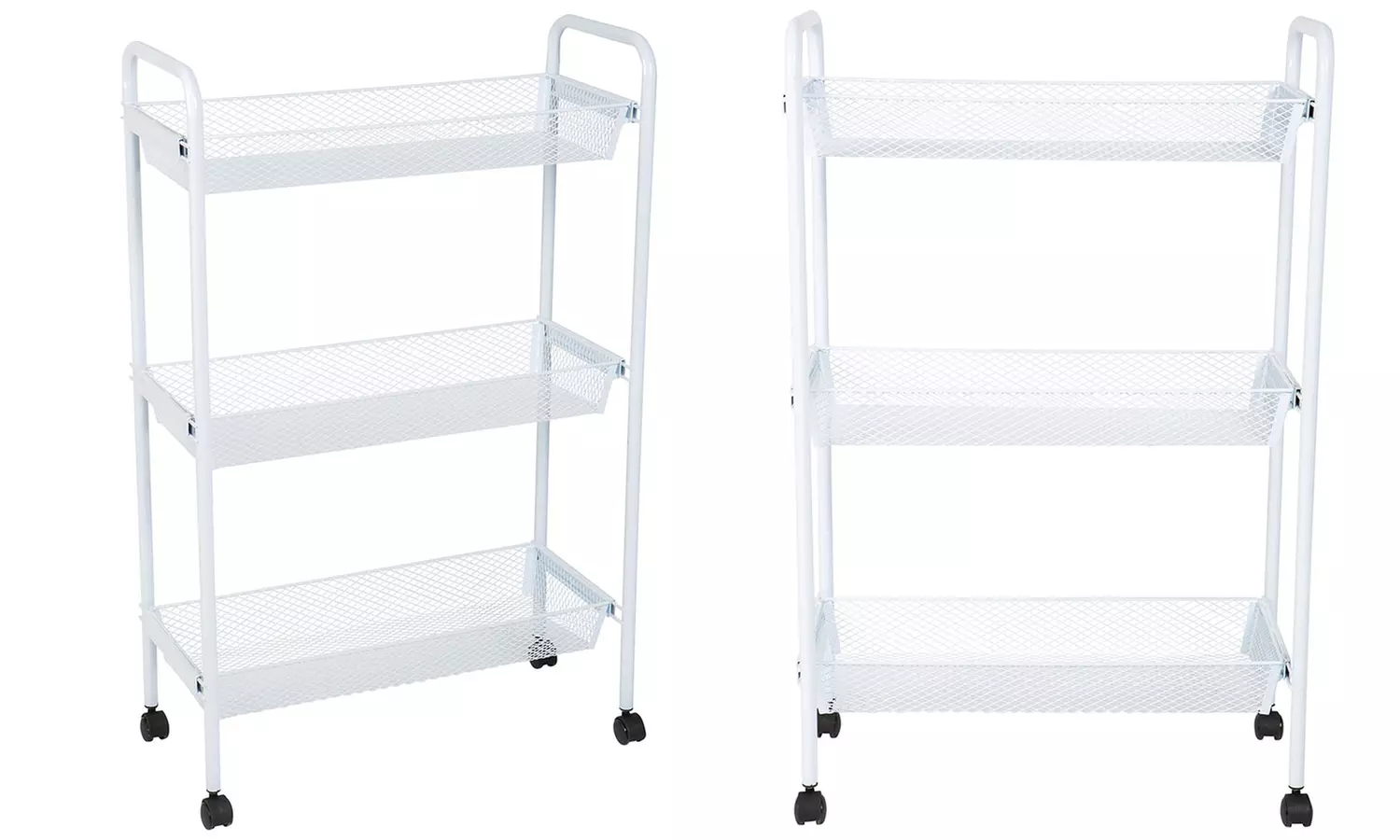 3- or 4-Tier Heavy-Duty Rolling Storage Cart - Second Medium