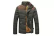 Men's Contrast Shoulder Padded Jacket - Second Medium