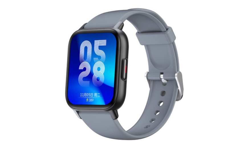 Image 5: QS16 Smartwatch; Heart Rate, Sleep Tracking, Step Count, and more 