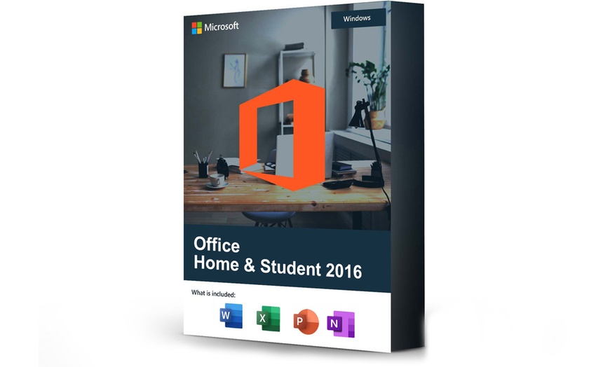 Image 3: Four-Pack of Microsoft Office Home & Student 2016 and 2019 for Windows