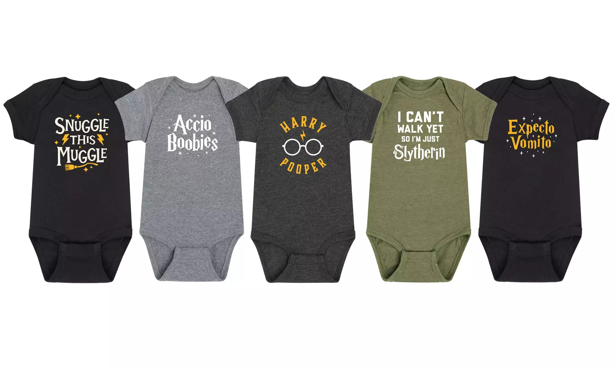 Instant Message: Harry Pooper Magic Infant Bodysuits - Primary Image