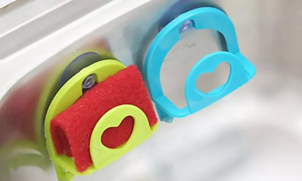 1 ou 2 porte-éponge pour évier - Primary Image