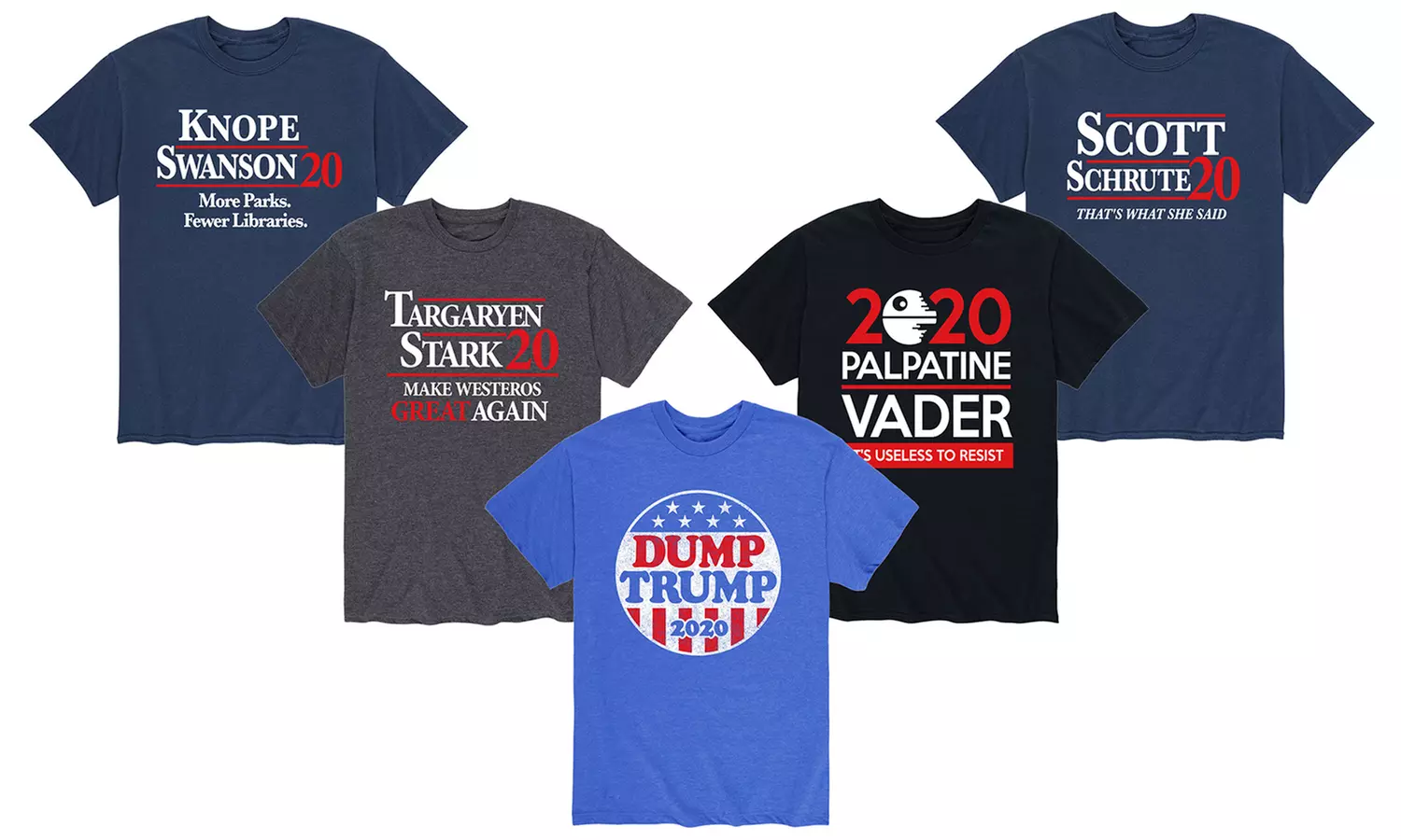 Instant Message: Men's Funny Political 2020 Tees (S–3XL) - Primary Image