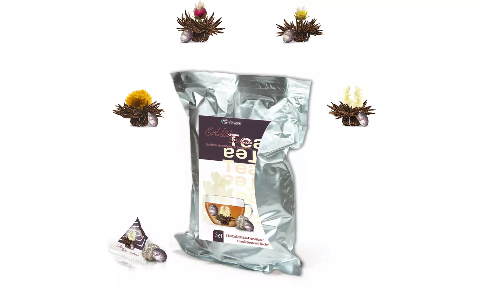 Creano Teeblüten-Geschenkbox (bis zu 2,75€/Stk)