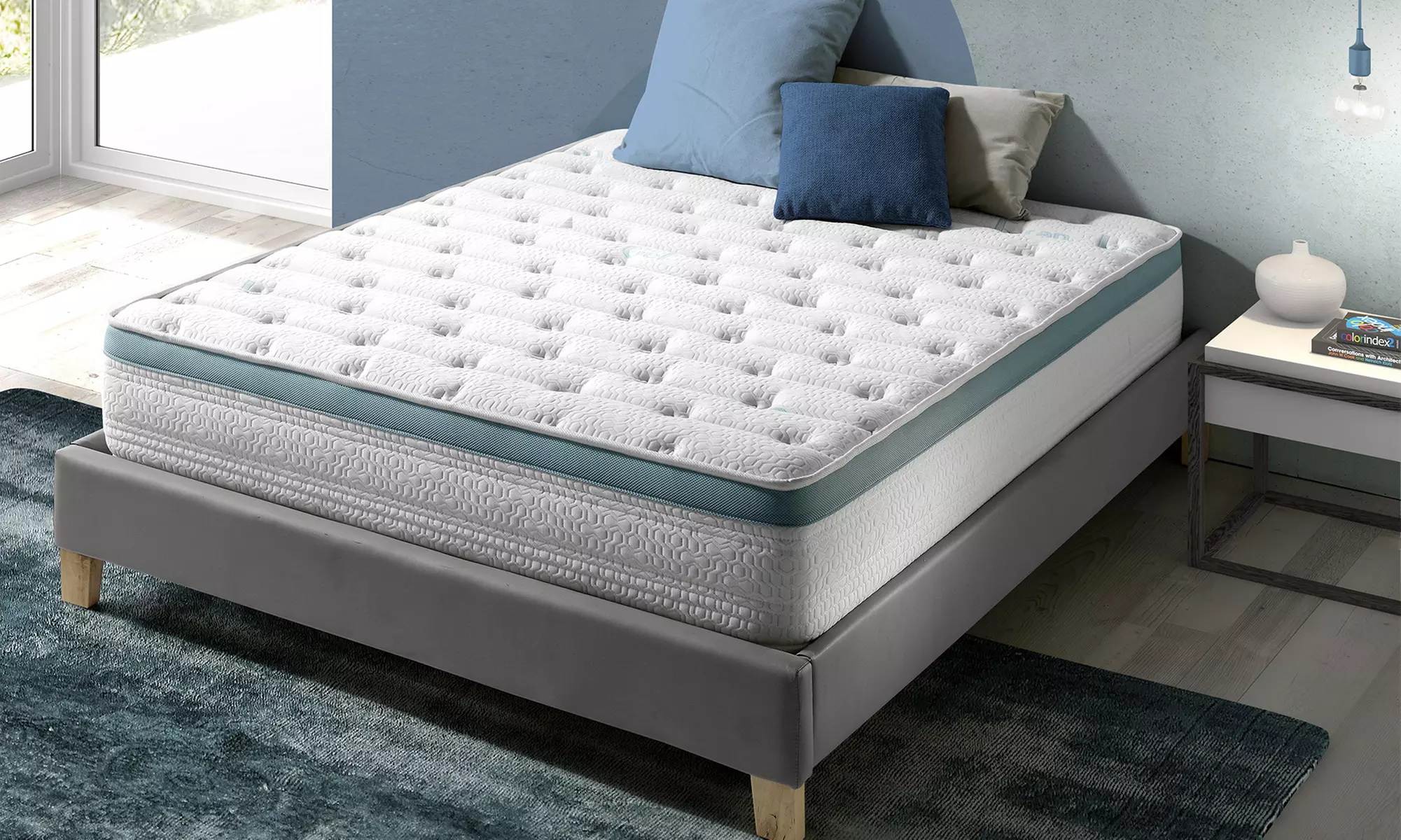 Visco-Gel-Matratze 55 kg/m³ in der Größe nach Wahl - Primary Image