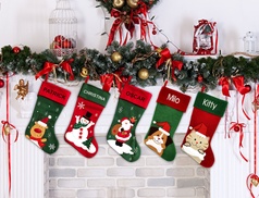 Personalised Pattern Christmas Stocking from Photobook Shop