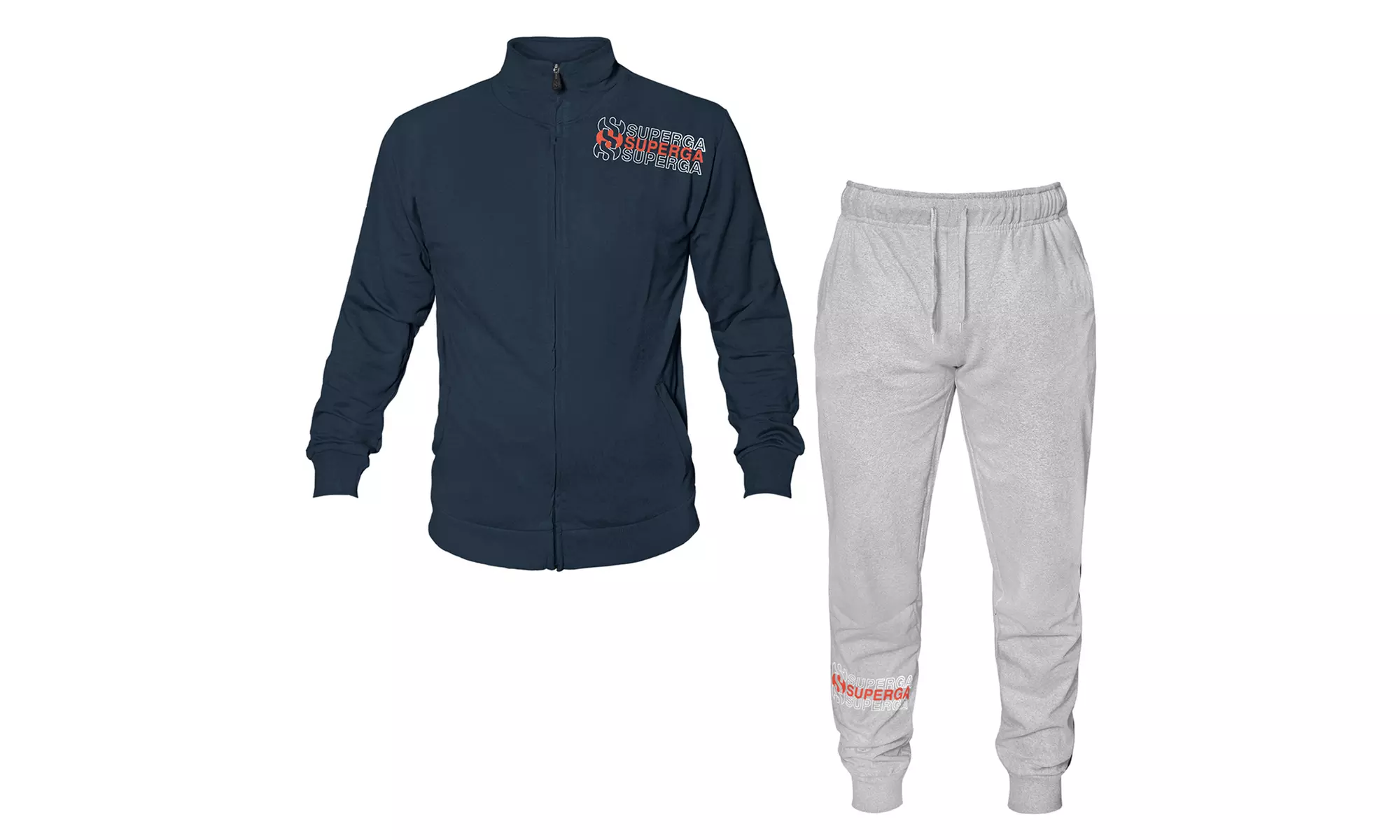 Tuta da uomo in cotone Superga