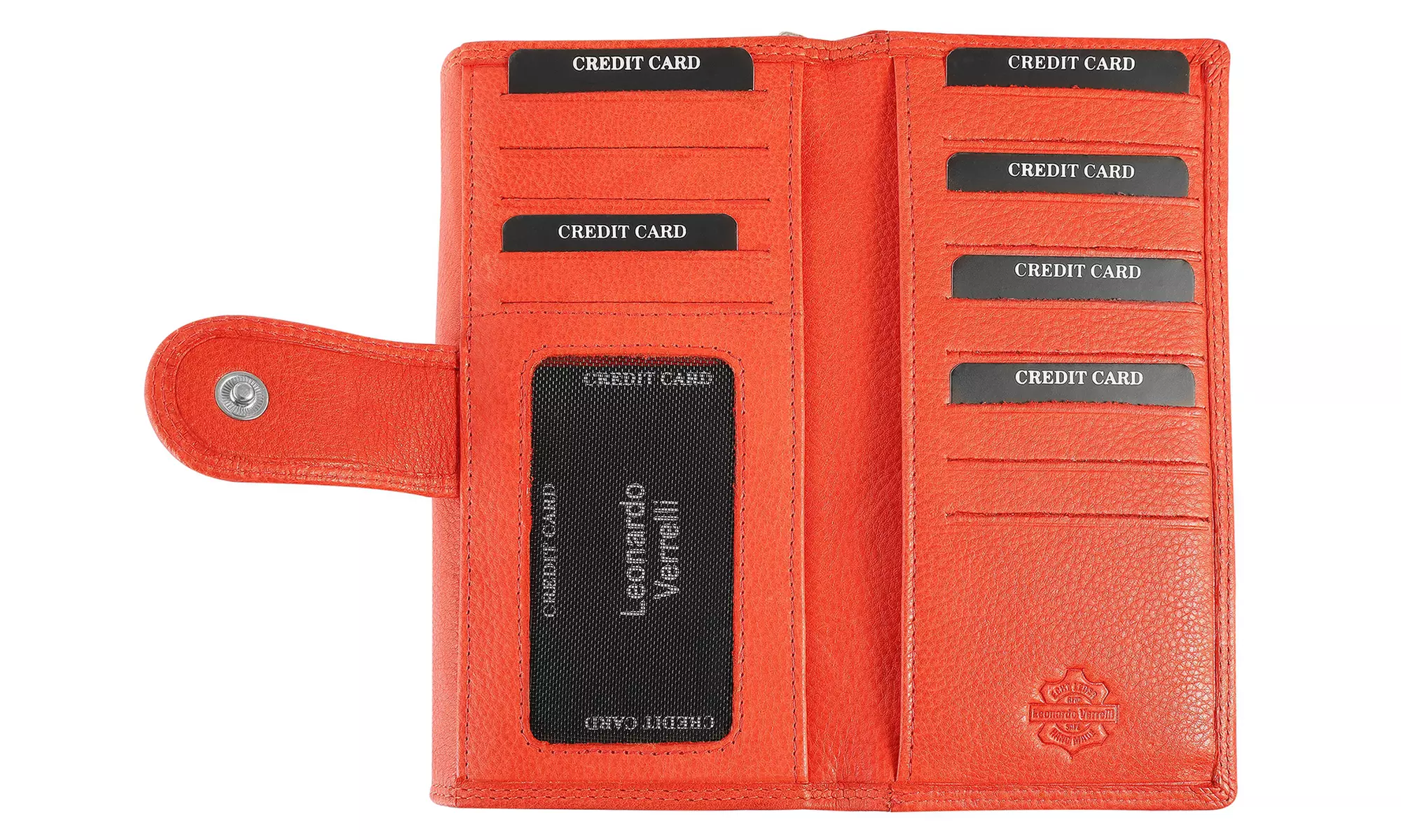 1x oder 2x Leonardo Verrelli Damen-Geldbörse mit RFID-Schutz