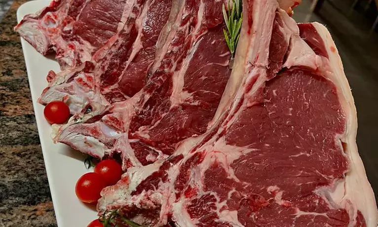 Menú para 2 o 4 personas de chuletón o entrecot argentino