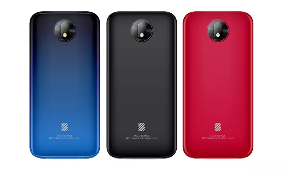 BLU C5 Plus C130EQ 16GB Dual-Sim Smartphone (GSM Unlocked)(New) - Primary Image