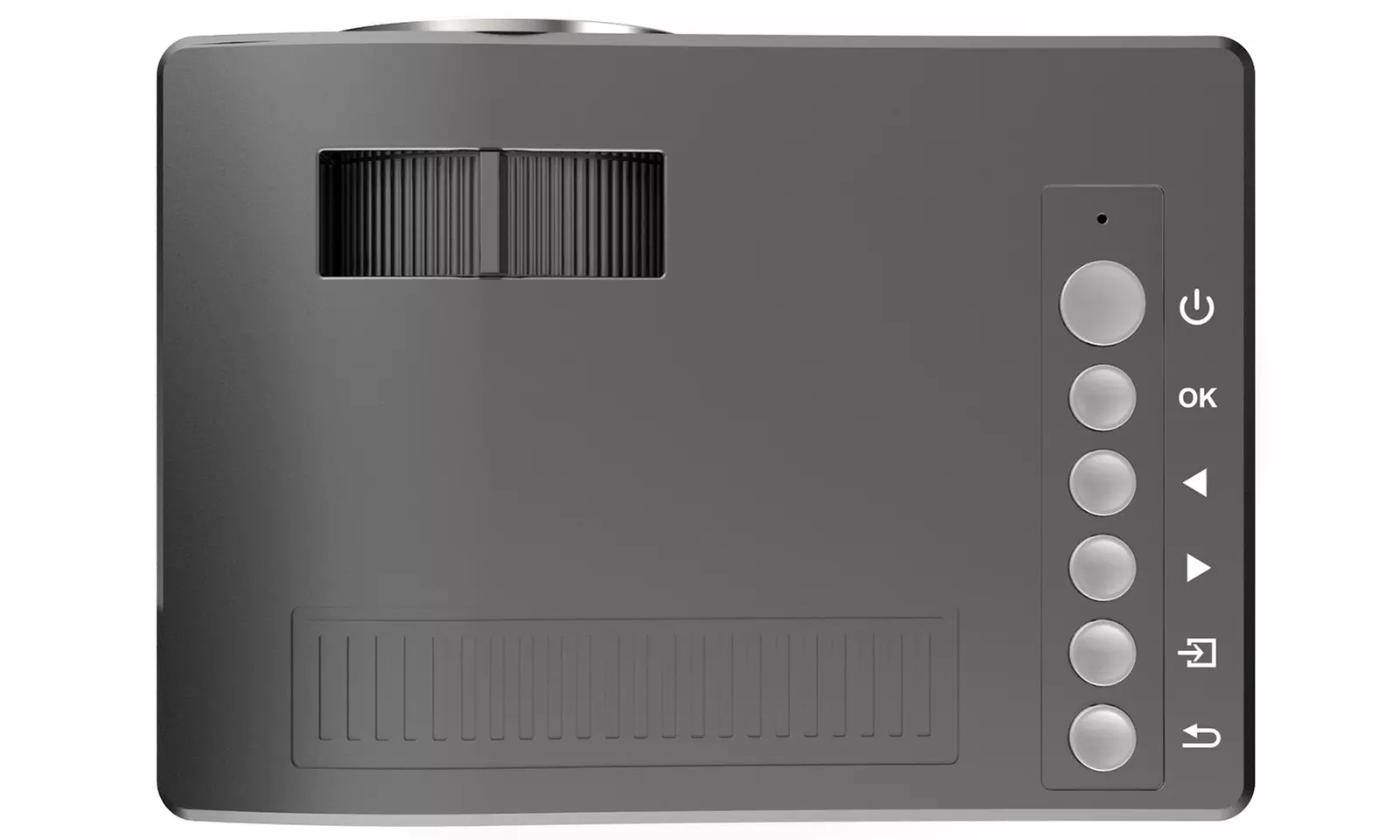 Portabler Multimedia-LED-Beamer inkl. Fernbedienung in Schwarz oder Weiß - Second Medium