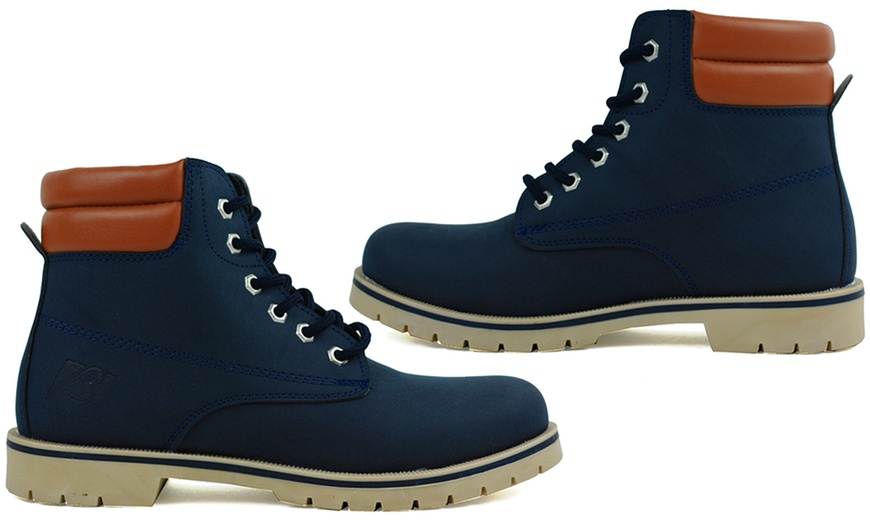 Image 5: Men's Lace-Up Ankle Boots