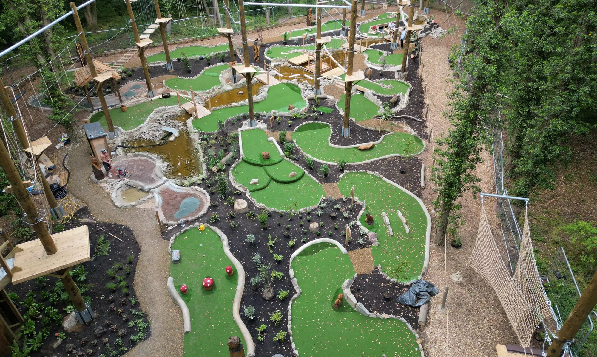 Up to 28% Off on Golf - Mini Golf at Iron Pit Woods Adventure