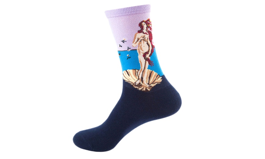 Image 7: Women's Classical Art Socks