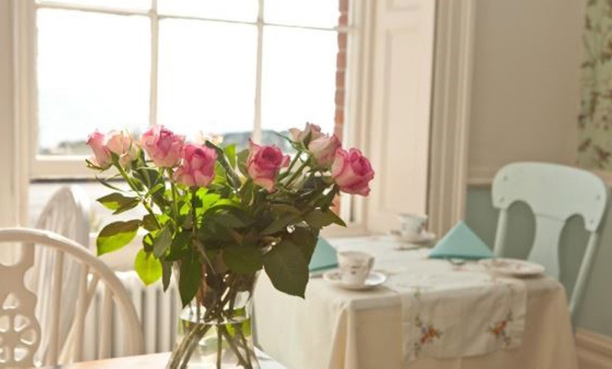 Image 1: Dorset: Double Room with Cocktail and Cream Tea