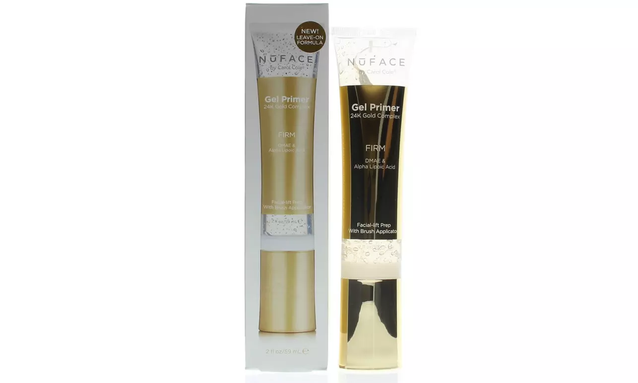 NuFACE Hydrating, Firming, or Brighten Gel Primer or Facial Toning Device - Second Medium